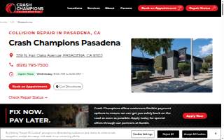 Crash Champions Collision Repair Pasadena