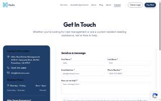 Helix Real Estate Management