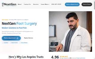 NextGen Foot - Dr. Samvel Keshishyan Podiatrist of South Pasadena