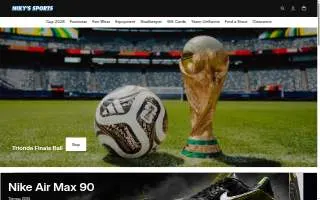 Niky’s Sports - Pasadena website