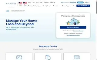 Pennymac of Pasadena website
