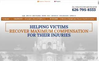 Thon Beck Vanni Callahan & O’Connor, A Professional Corporation of Pasadena website