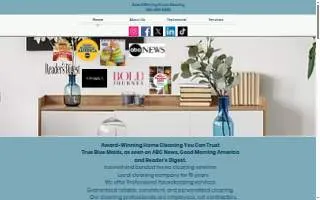 True Blue Maids Pasadena website