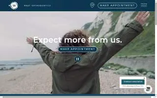 West Orthodontics of Patterson website