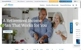 Altura Credit Union of Perris website