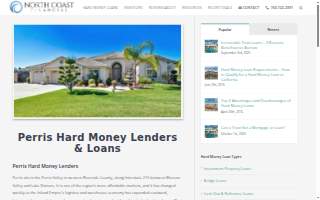 Hard Money Lenders Perris CA