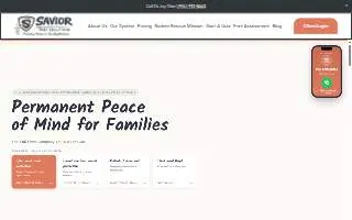 Savior Pest Solutions website