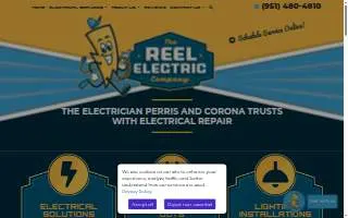 The Reel Electric Company website