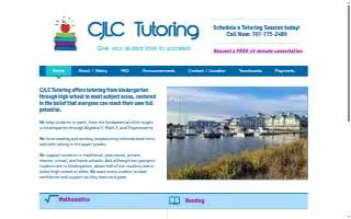 CJLC Tutoring website