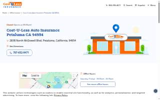 Cost-U-Less Insurance of Petaluma