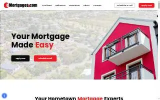 eMortgages.com website