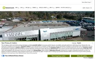 Hansel Auto Group website