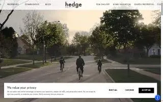 Hedge Realty - Luxury Specialists in the North Bay website
