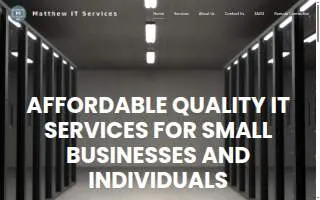 Matthew IT Services website
