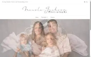 Nicole Jackson Photography website