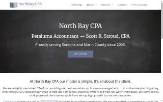 North Bay CPA website