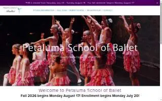 Petaluma School of Ballet website