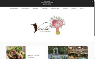 Vanda Floral Design - Retail Storefront