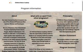 Children's Nature Academy