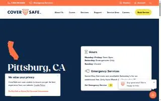 CoverSafe website