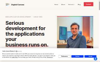 Digital Canvas website
