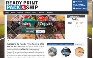 Ready Print website