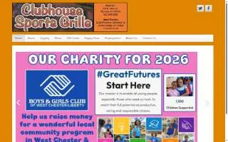 Clubhouse Grille & Spirits website