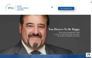 Pacific Neuropsychiatric Specialists (PNS) of Placentia website