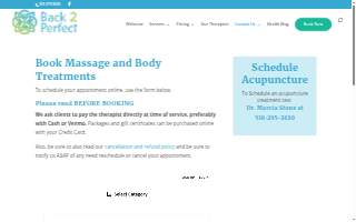 Back 2 Perfect - Pleasant Hill Pain Management & Healing Massage