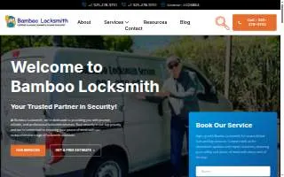 Bamboo Locksmith Service website