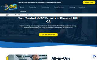 Chill Heating and Cooling of Pleasant Hill