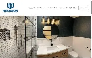 Hexagon Construction LLC website
