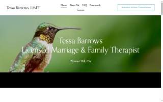 Tessa Barrows, LMFT, Licensed Marriage and Family Therapist