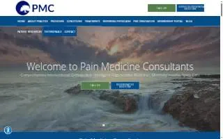 Pain Medicine Consultants of Pleasanton website