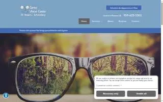 Garey Vision Center website