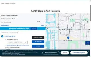 AT&T Store of Port Hueneme website