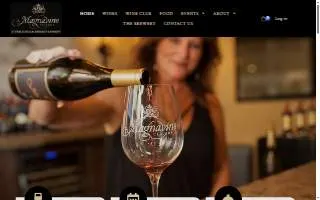 Magnavino Cellars website