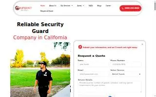 Onpoint Patrol - Private Security Services website