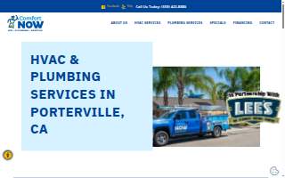 Comfort Now Air, Plumbing, & Heating of Porterville