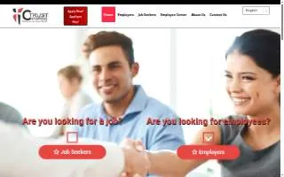 Ctrust Staffing LLC. website