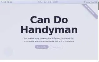 Can DO Handyman website