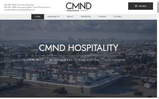 CMND Hospitality website