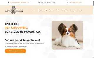 Dapper Doggery website