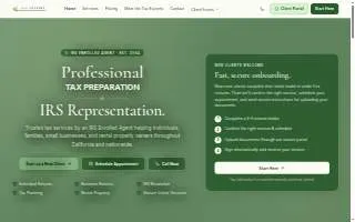 Family Tax Office website