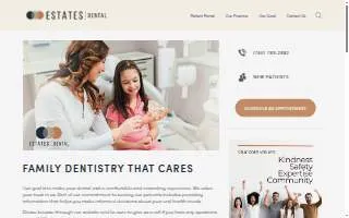 Estates Dental - Todd Brilliant, DDS website