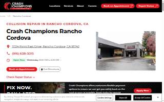 Crash Champions Collision Repair Rancho Cordova