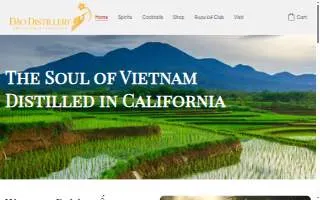 Dao Distillery website