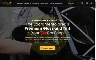 Premium Glass & Tint website