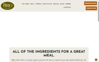 Brio Italian Grille