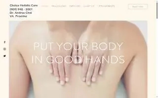 Choice Holistic Care website